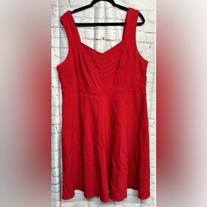 Gorgeous plus size 20 Torrid red dress